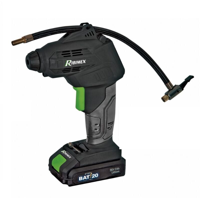 foto del prodotto ribimex compressore a batteria r bat20 20v prbat20 comp