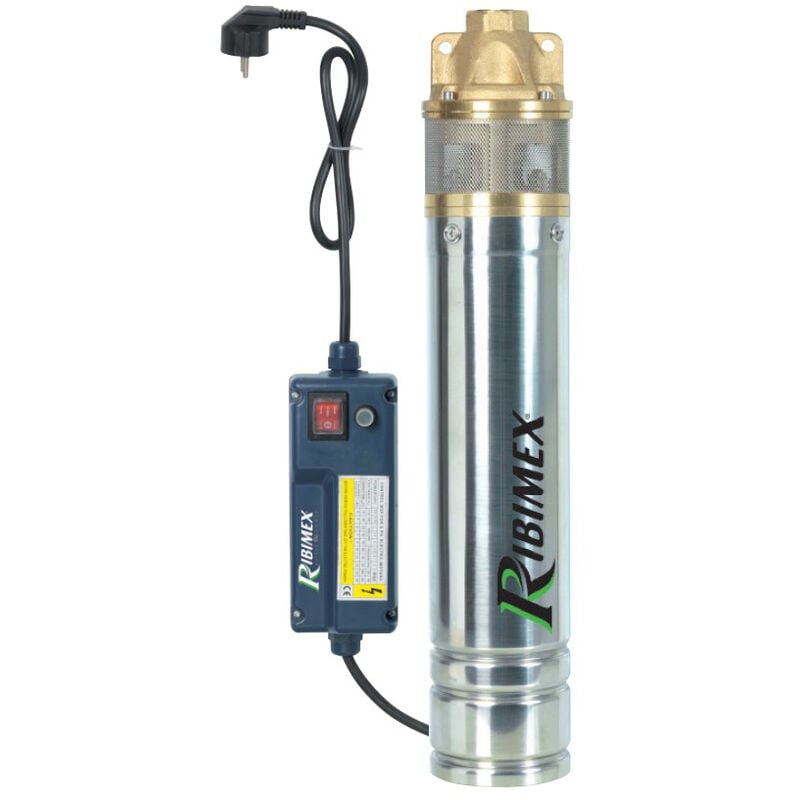 foto del prodotto ribimex elettropompa pompa sommersa pozzi artesiani 4 750w 1hp