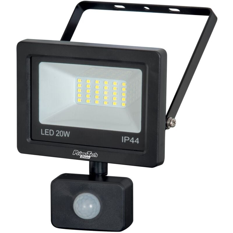 foto del prodotto ribimex faro led con sensore da 20 w 1550 lumen composto da led smd 0,36 kg