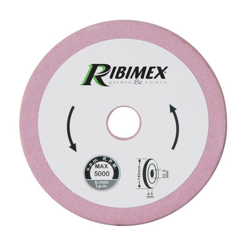 foto del prodotto ribimex mola ricambio affilacatene elettrico affila catene 145x22,3x3,2mm