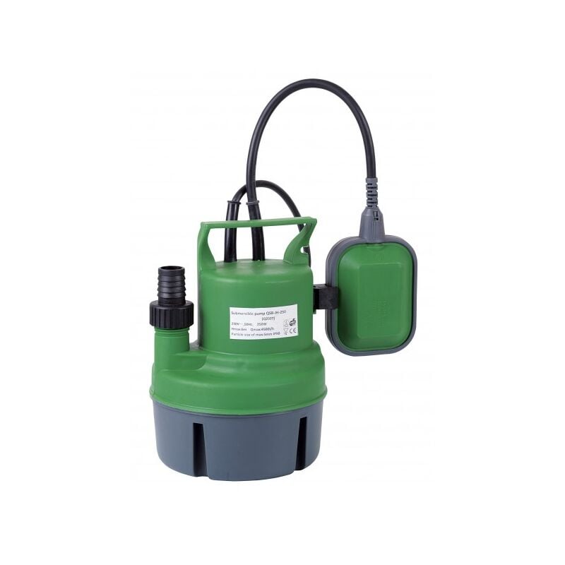 foto del prodotto ribimex pompa svuotamento cantina acque chiare 250w galleggiante prpvc249 ribiland