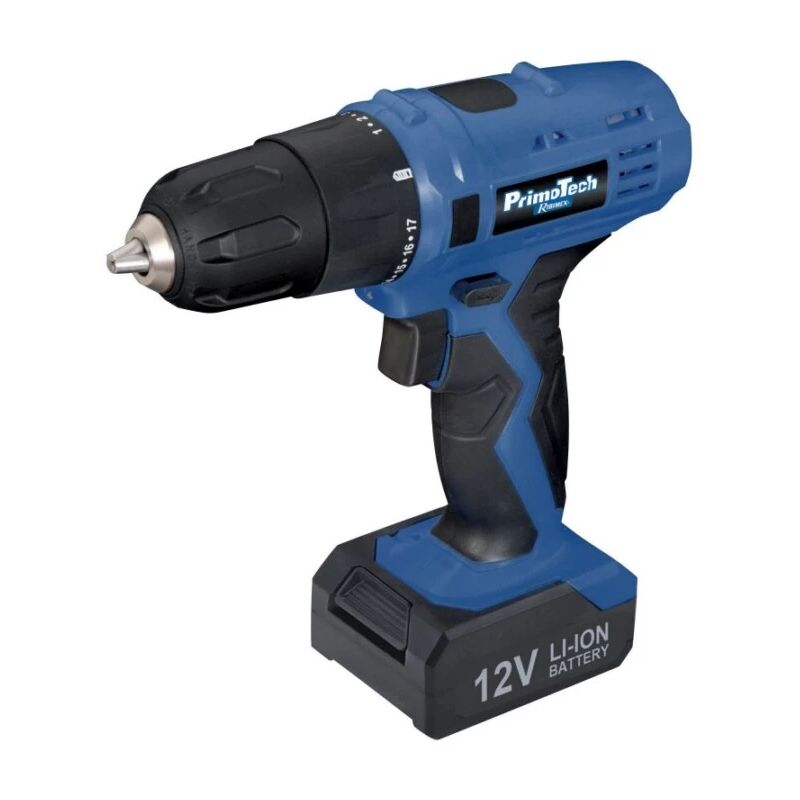 foto del prodotto ribimex prlpv120 trapano avvitatore primo tech 12 v a batteria li ion