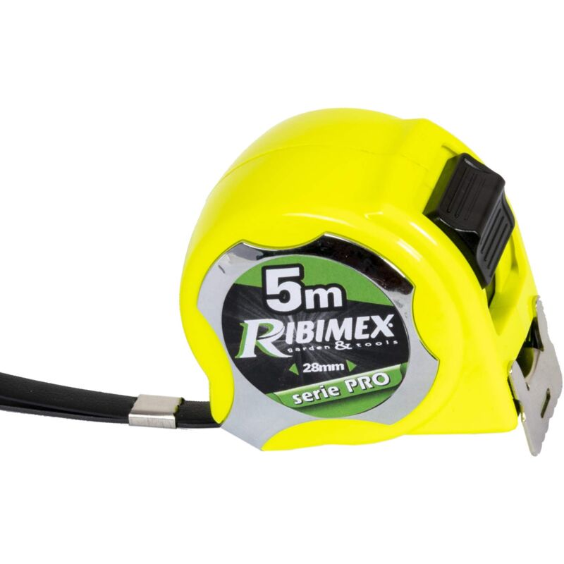foto del prodotto ribimex prmes05x28d flessometro autobloccante professionale 5 m