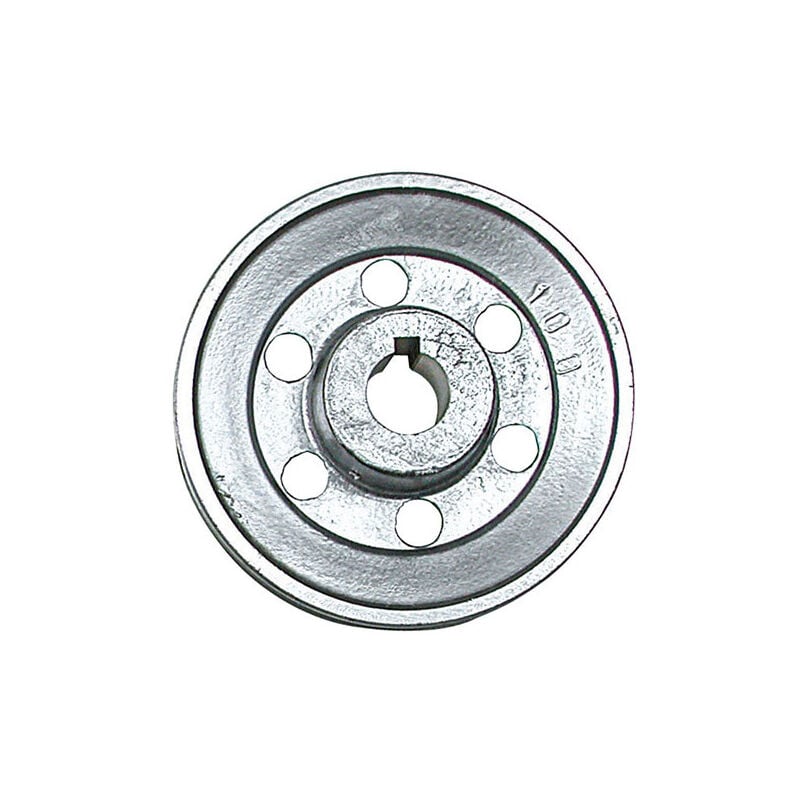 foto del prodotto ribimex pulegge puleggia in alluminio per cinghie per motore elettrico 19 120 mm prp19 codice articolo prp24 160