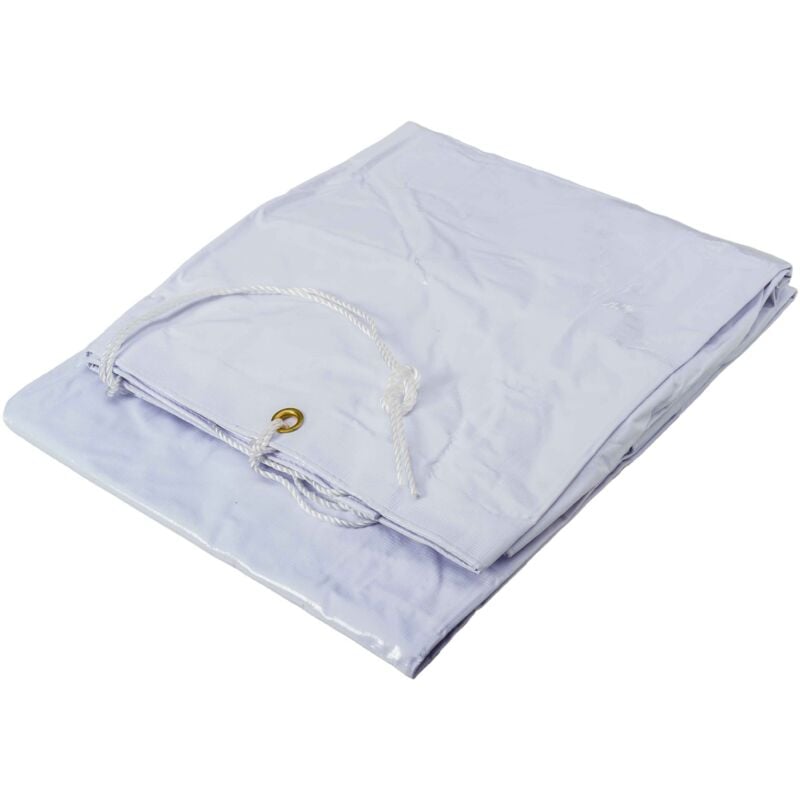 foto del prodotto ribimex teli bianchi in pvc 650 g m22 x 3 m