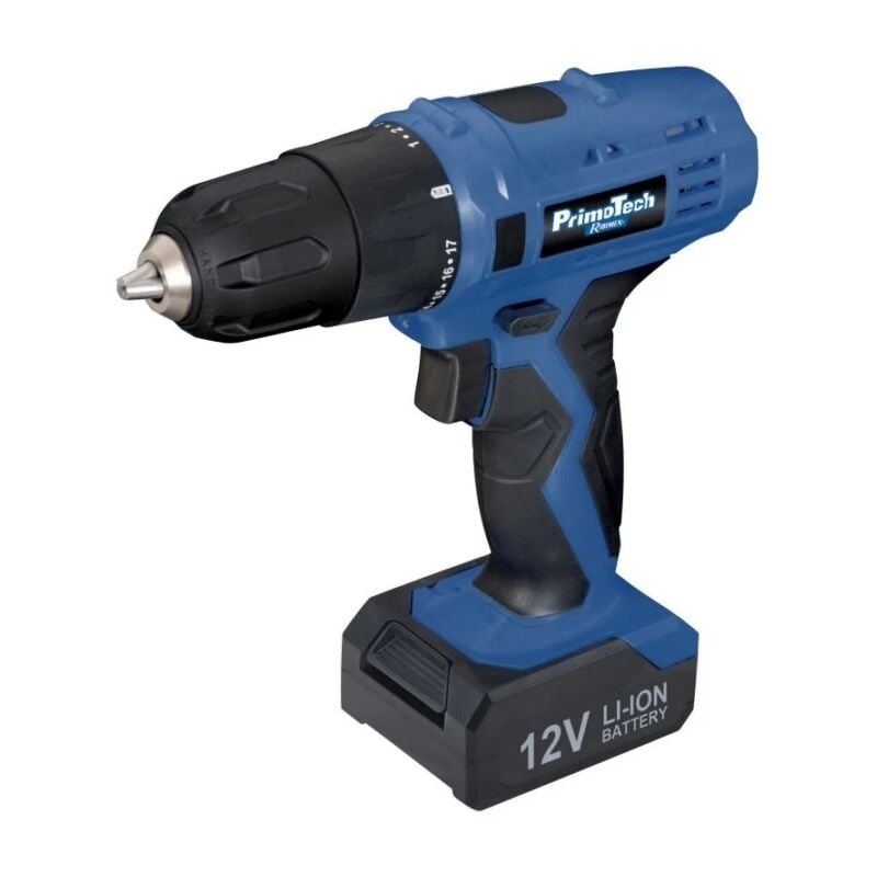 foto del prodotto ribimex trapano avvitatore a batteria primotech 12v