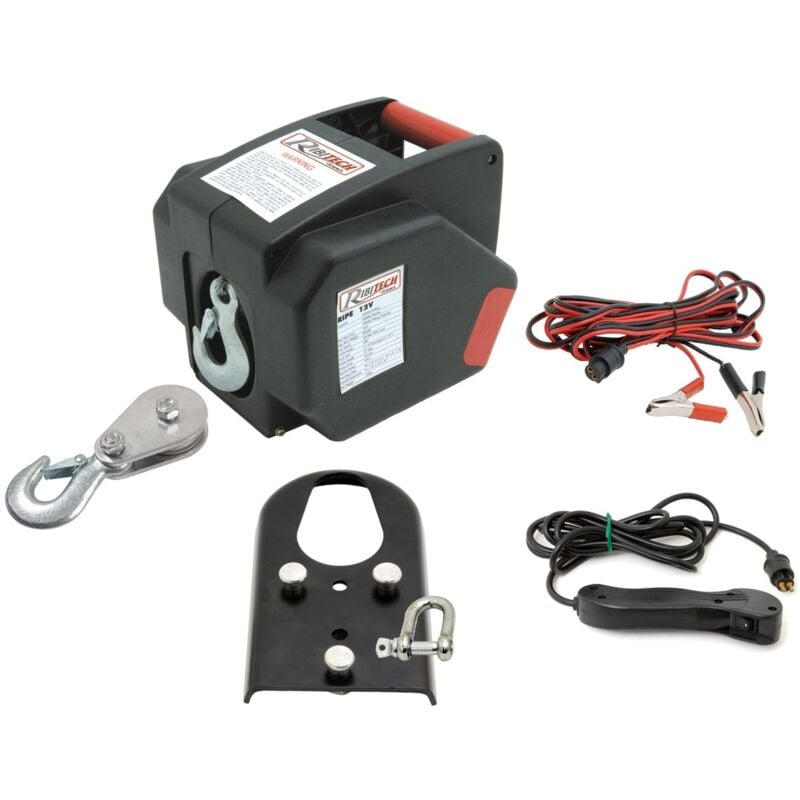 foto del prodotto ribimex verricello elettrico 12v pe12v