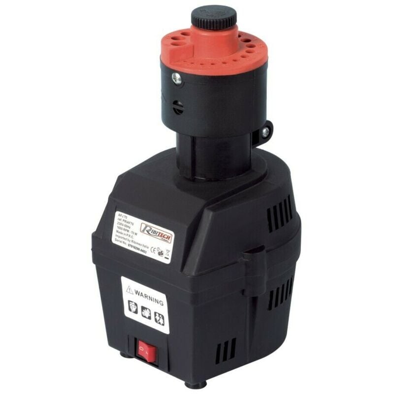 foto del prodotto ribitech affila punte per trapano da 3mm a 10mm affilatore elettrico 70 w ribimex priaf70