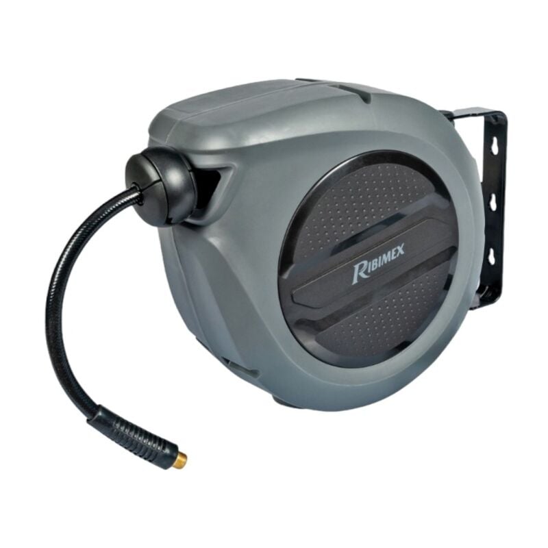 foto del prodotto ribitech avvolgitubo automatico per aria compressa tubo pvc rinforzato 8x12 9 metri