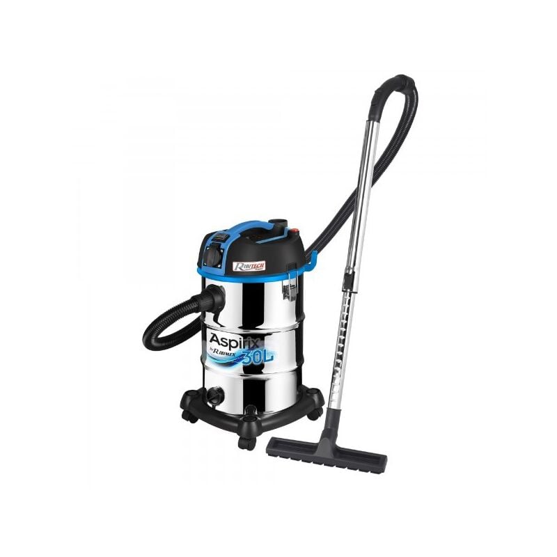 foto del prodotto ribitech bidone aspiratutto ribimex aspirix 30 l con presa utensili elettrici