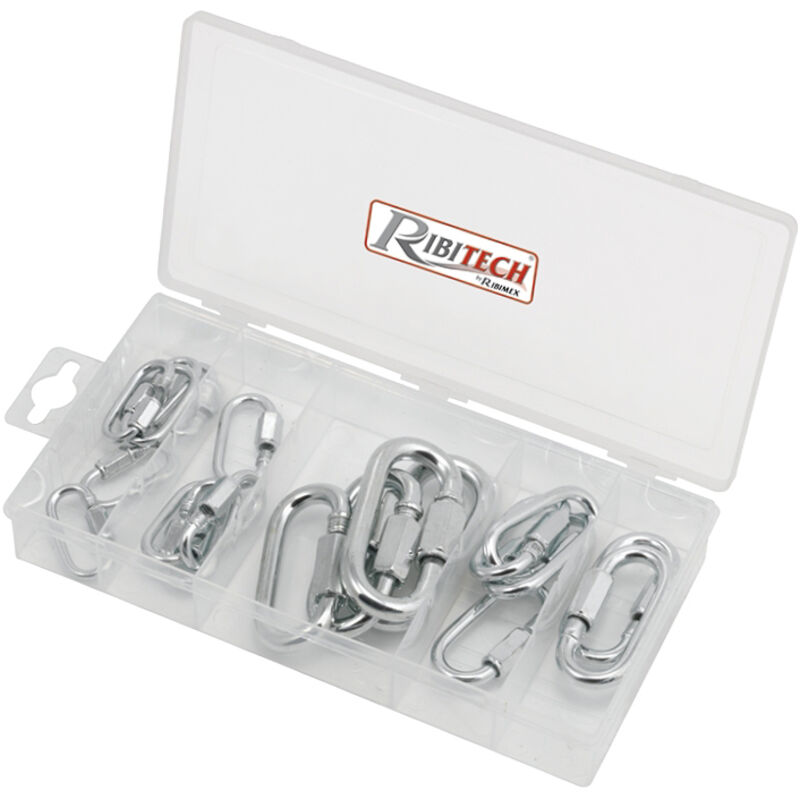 foto del prodotto ribitech coffret di 20 link rapidi assortiti