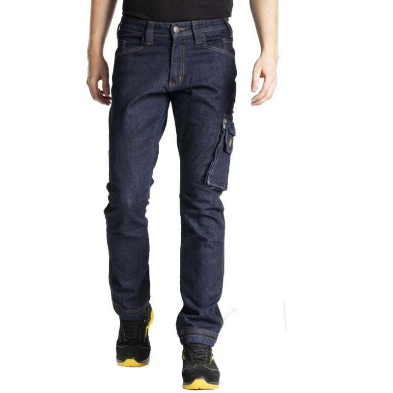 foto del prodotto rica lewis pantaloni da lavoro jeans joba blu scuro 56 eu 