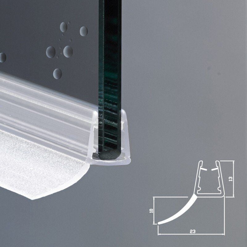 foto del prodotto ricambi box doccia guarnizione box doccia ricambio verticale vetro 6mm 8mm ec 704