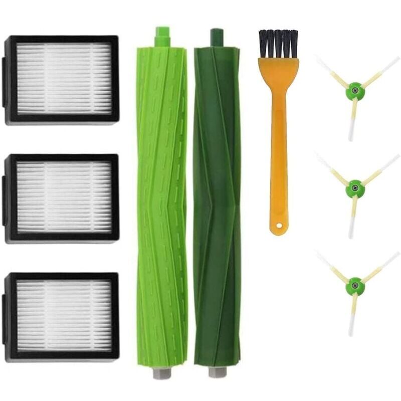 foto del prodotto ricambi e accessori ymyny pure per aspirapolvere irobot roomba i3 i4 i7 i7 i7 plus j7 e3 e5 e6 e7, kit di sostituzione del filtro della spazzola