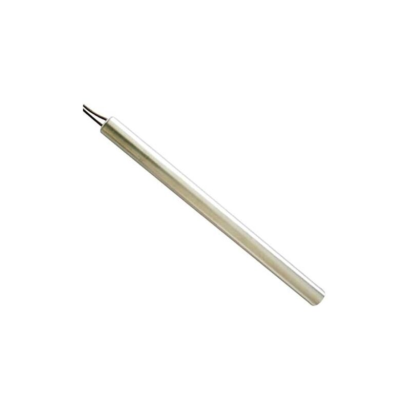 foto del prodotto ricambi pellet candeletta resistenza cartuccia accensione per stufe a pellet caldaie e bruciatori, esecuzione diritta diametro 12,5 lunga 185mm 400w