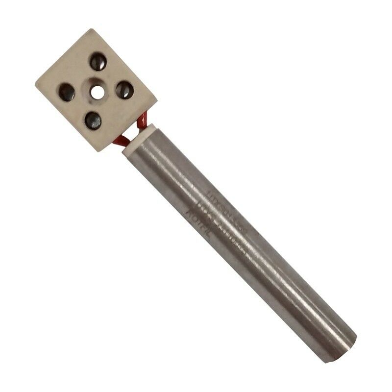 foto del prodotto ricambi pellet resistenza accensione lineare con morsetto ceramico per stufe a pellet diametro 12,5mm 80mm 250w eurofiamma universale