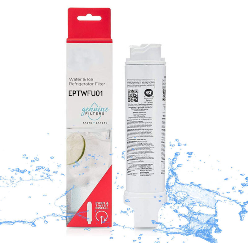 foto del prodotto ricambi per frigorifero filtro acqua eptwfu01, 1 pezzo, bianco