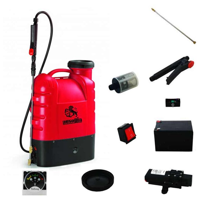 foto del prodotto ricambi pompa a spalla ausonia 16 lt 35035 batteria litio 