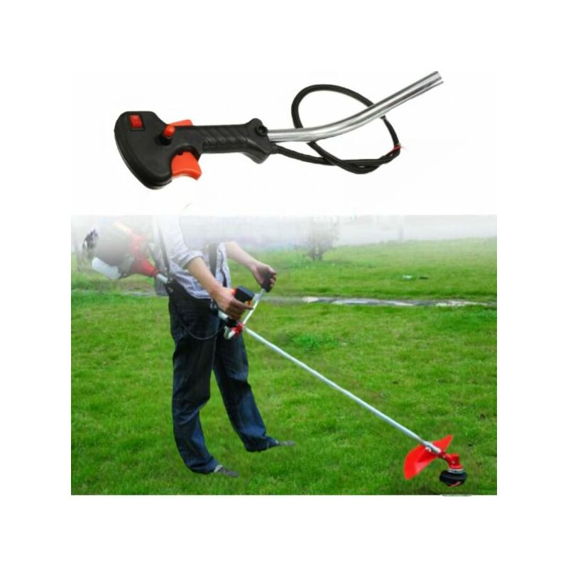 foto del prodotto ricambio acceleratore completo per decespugliatore tagliaerba con interruttore .