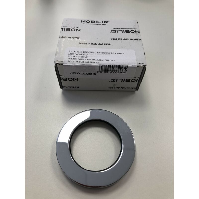 foto del prodotto ricambio base miscelatore a parete nobili rro131 38cr placca a muro