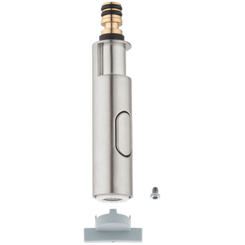 foto del prodotto ricambio doccetta estraibile satinata per miscelatore essence cucina grohe 46965dc0