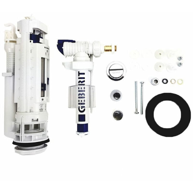 foto del prodotto ricambio kit batteria per cassetta scarico attacco alto duravit 0074201000