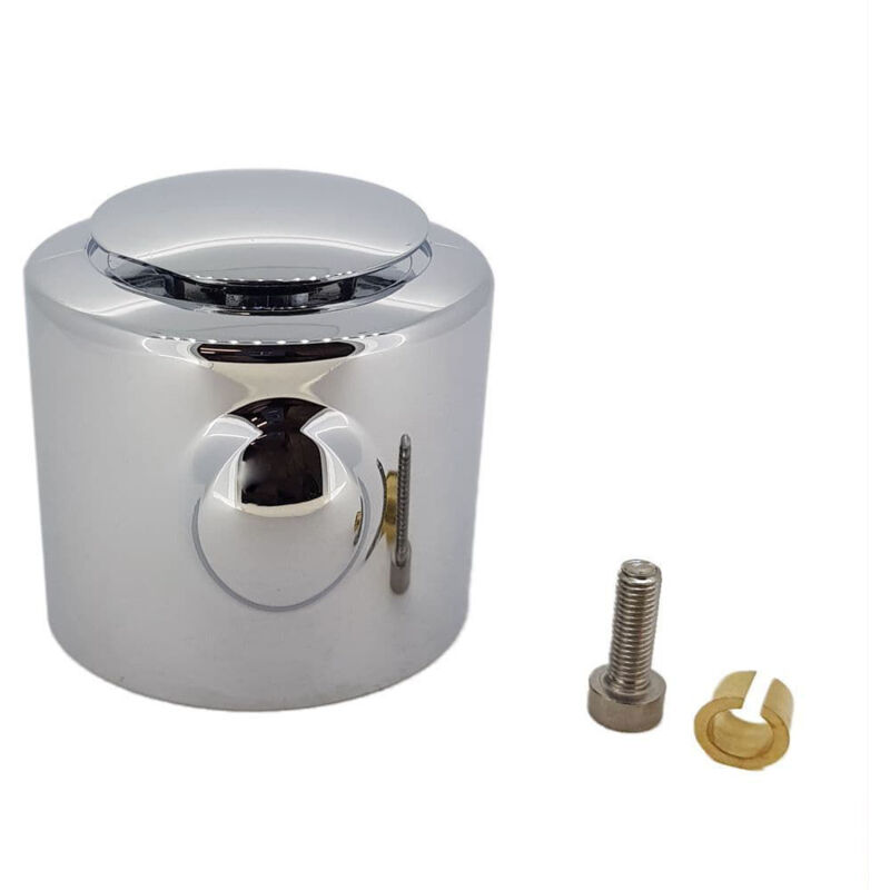 foto del prodotto ricambio manopola cromo per miscelatore hansgrohe 96619000
