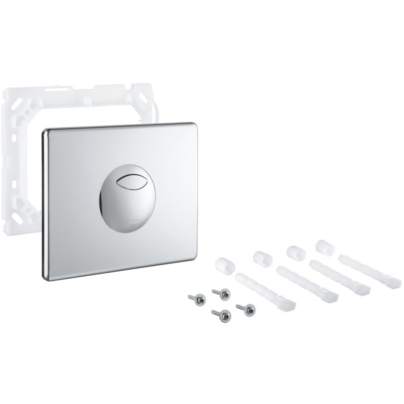 foto del prodotto ricambio piastra skate dual flush e start stop 42303000 cromato grohe