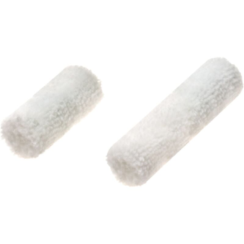 foto del prodotto ricambio rullo in microfibra bianco 5 cm
