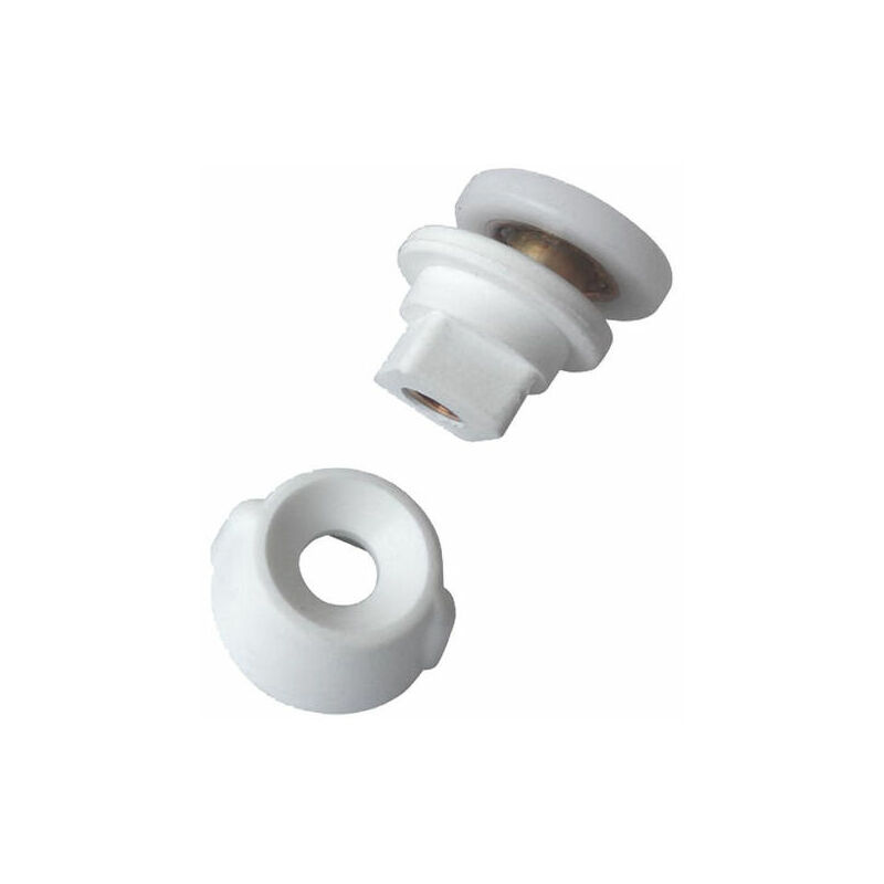 foto del prodotto ricambio ruota carrucola con vite per box doccia flexa jacuzzi 223500071