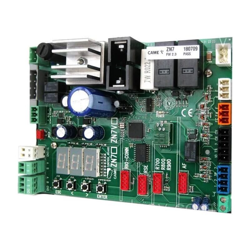 foto del prodotto ricambio scheda elettronica zn7v new, logica di comando automazione cancello came