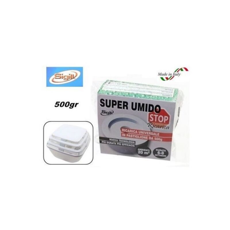 foto del prodotto ricarica 500 gr per super umido stop compact