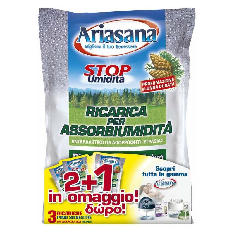 foto del prodotto ricarica ariasana pino 2 1 omaggio