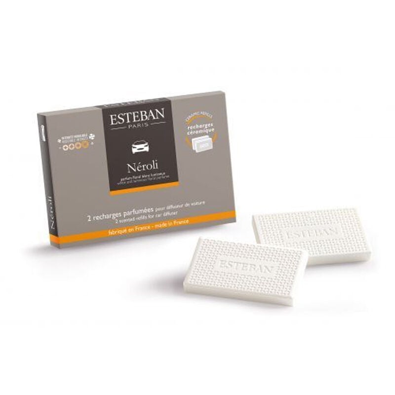 foto del prodotto ricarica diffusore per auto profumazione neroli 2 pezzi esteban