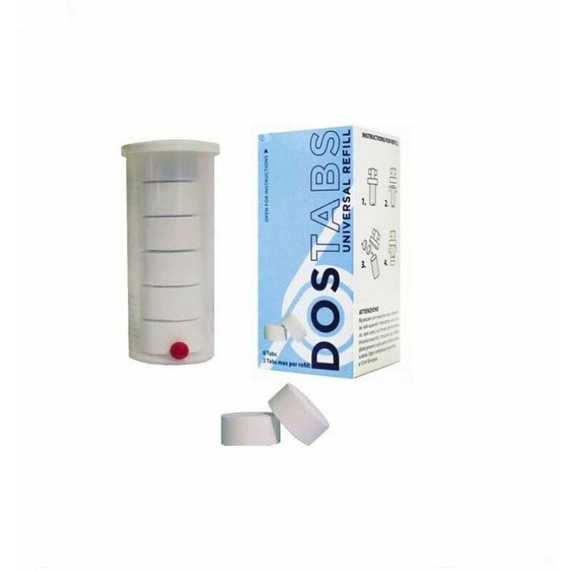 foto del prodotto ricarica dosatore anticalcare proporzionale di polifosfati dostabs 300302001 manta