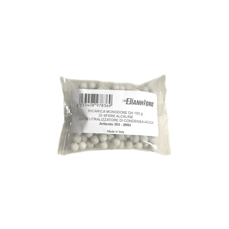 foto del prodotto ricarica monodose per neutralizzatore di condensa acida 100 gr dh