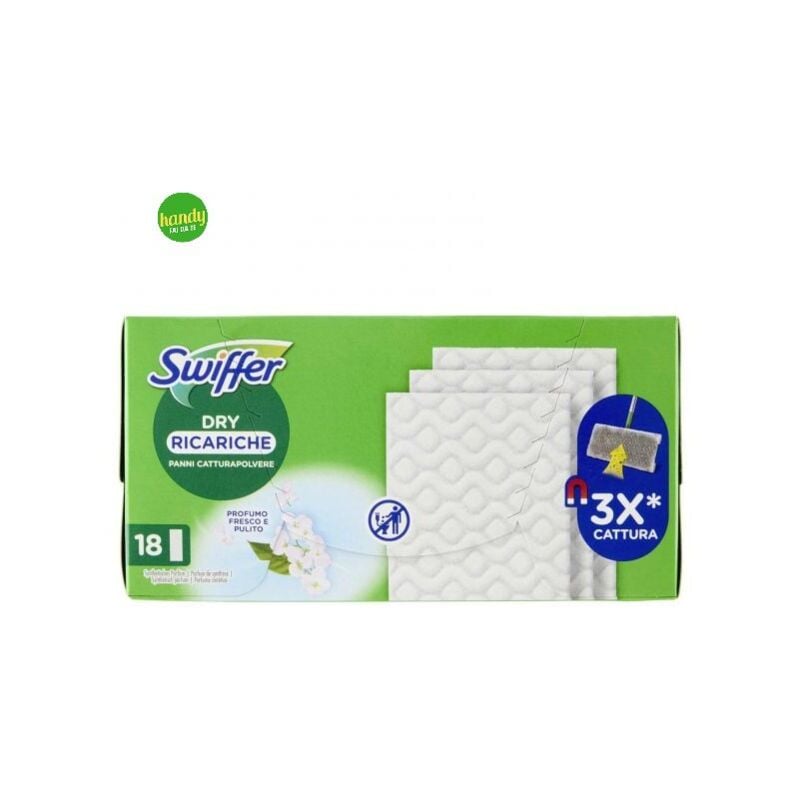 foto del prodotto ricariche swiffer dry 18 pezzi fresco pulito
