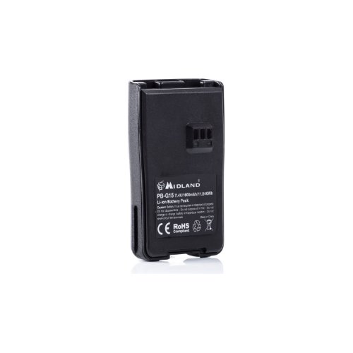 foto del prodotto ricetrasmittente batteria midland c1128 pb series pb g15