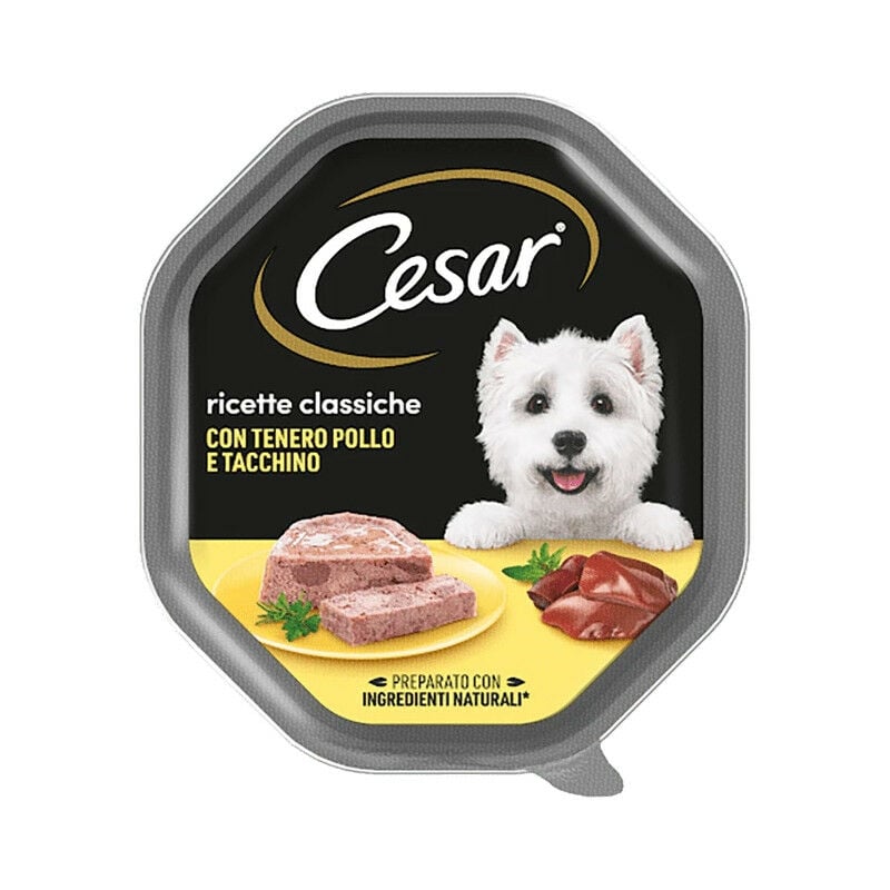 foto del prodotto ricette classiche per cane adult mini da 150 gr cesar