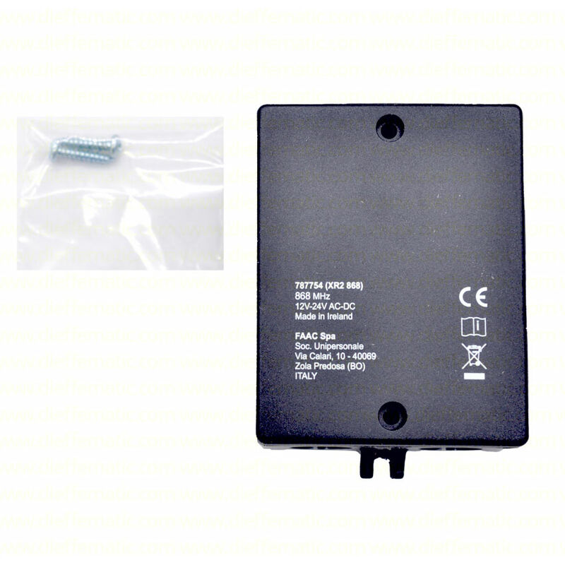 foto del prodotto ricevente esterna bicanale faac xr2 868 c 787754 automazione automatismi nuovo
