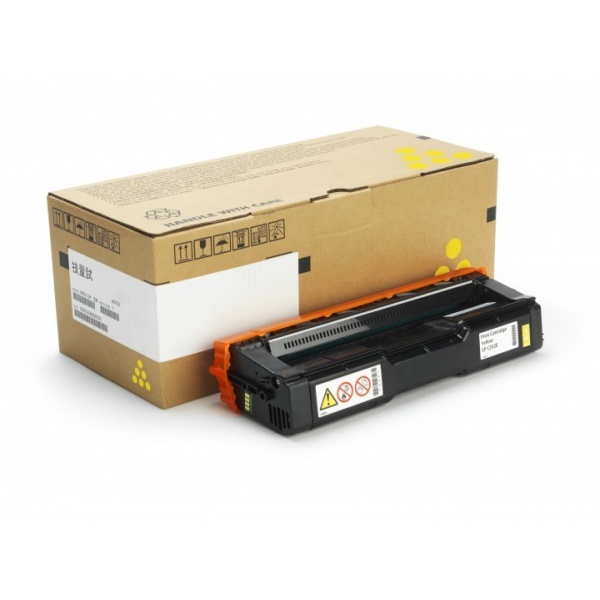 foto del prodotto ricoh 407534 cartuccia toner 1 pz originale giallo
