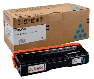 foto del prodotto ricoh 407544 cartuccia toner 1 pz originale ciano
