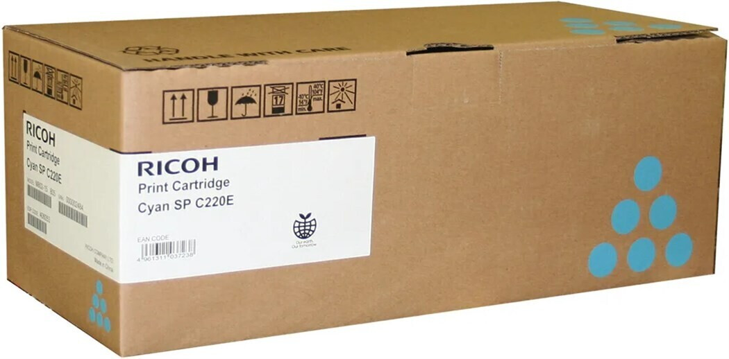 foto del prodotto ricoh 408452 cartuccia toner 1 pz originale ciano