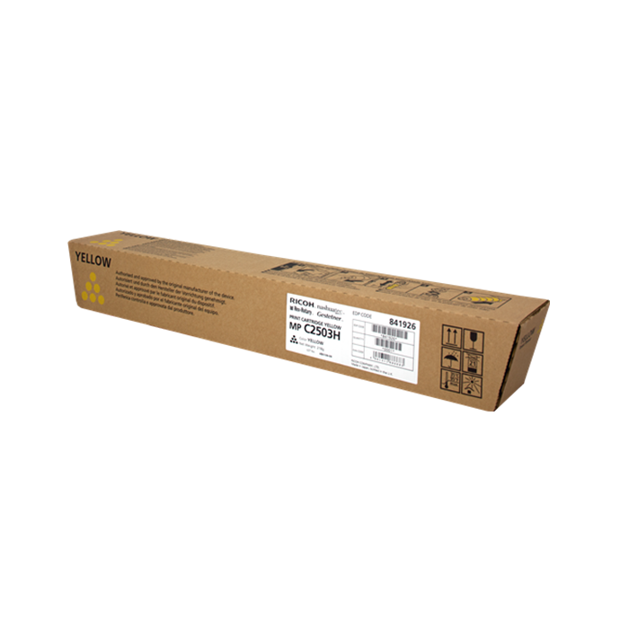 foto del prodotto ricoh 841926 cartuccia toner 1 pz originale giallo