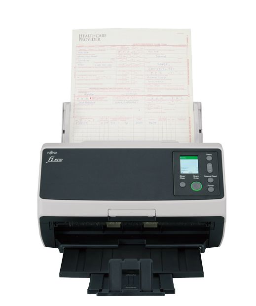 foto del prodotto ricoh fi 8190 adf scanner ad alimentazione manuale 600 x 600 dpi a4 nero, grigio
