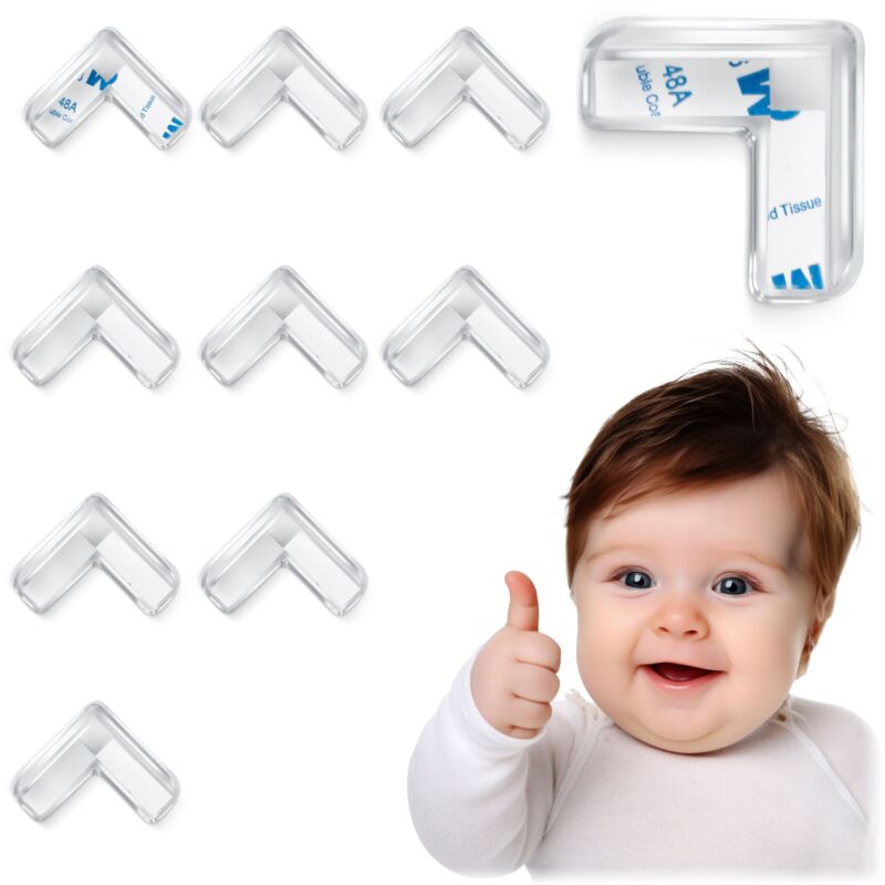 foto del prodotto ricokids 798400 protezione angolare 10 pz, trasparente