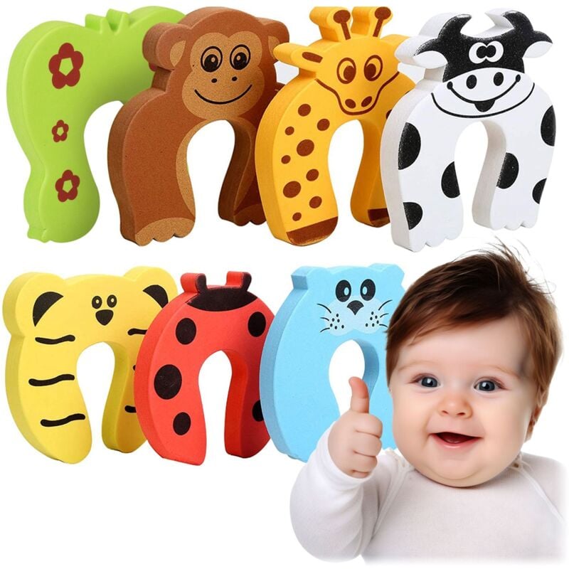 foto del prodotto ricokids 798600 fermaporta 7 pz animali