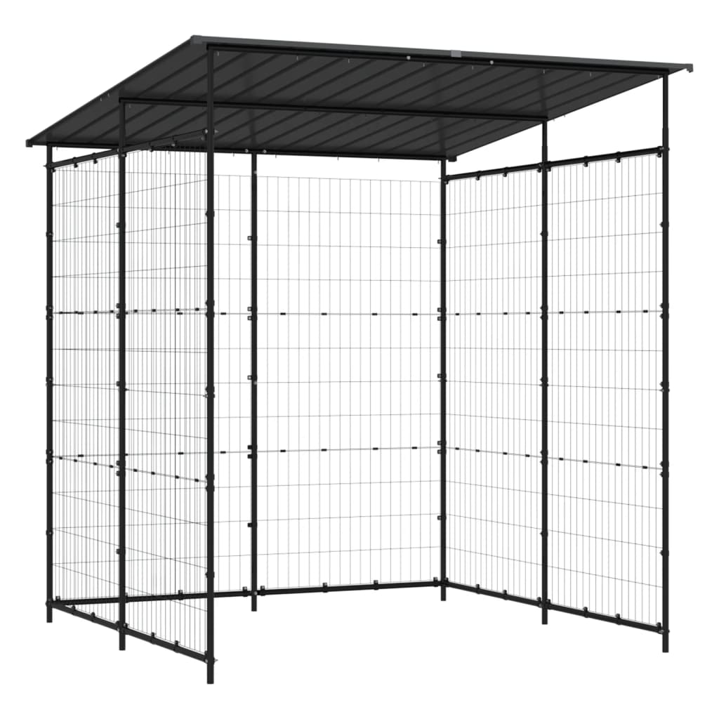 foto del prodotto ricovero bici 190 x 190 x 222 cm acciaio nero 02 0004579
