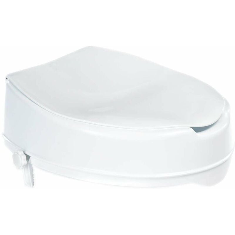 foto del prodotto ridder sapho sedili wc copriwater rialzato 100 mm, senza maniglia, bianco a0071001