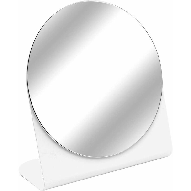 foto del prodotto ridder specchi specchietto cosmetico da appoggio, bianco 03008001 sapho